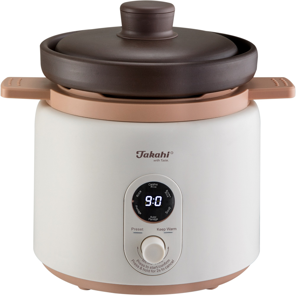 TAKAHI Programmable Multi Cooker (1.5L) Model 8815 / Purple Clay