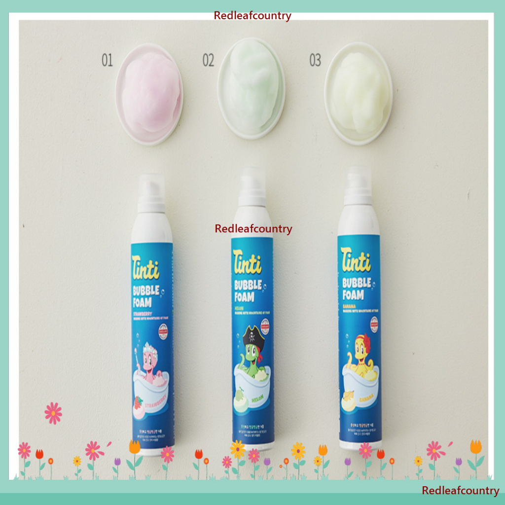 Tinti Infant Bubble Cleanser Infant Bubble Cleanser Foam 3 types SET