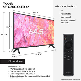 SAMSUNG 55Q60C 65Q60C 75Q60C 85Q60C QLED 4K Q60C Series Quantum HDR ...