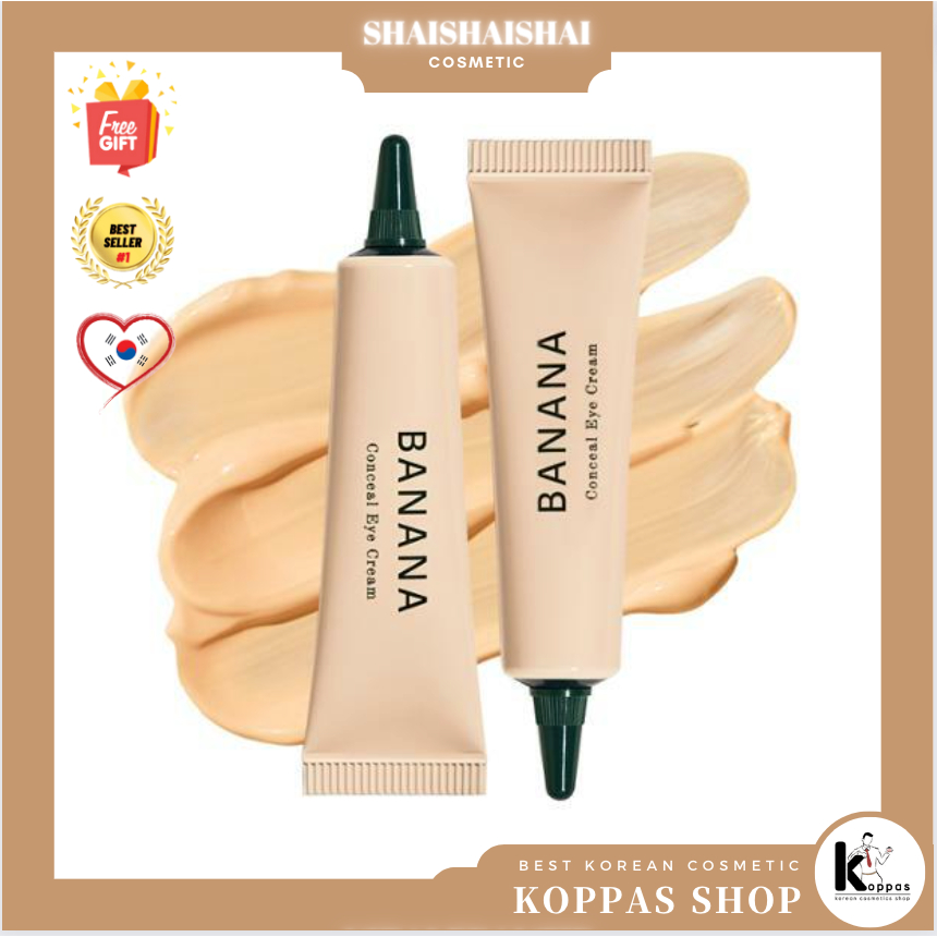 [shaishaishai] BANANA Conceal Eye Cream 15g+15g / Antiaging