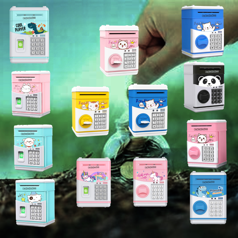 Children Piggy Bank Electronic Intelligent Coin Bank with Code