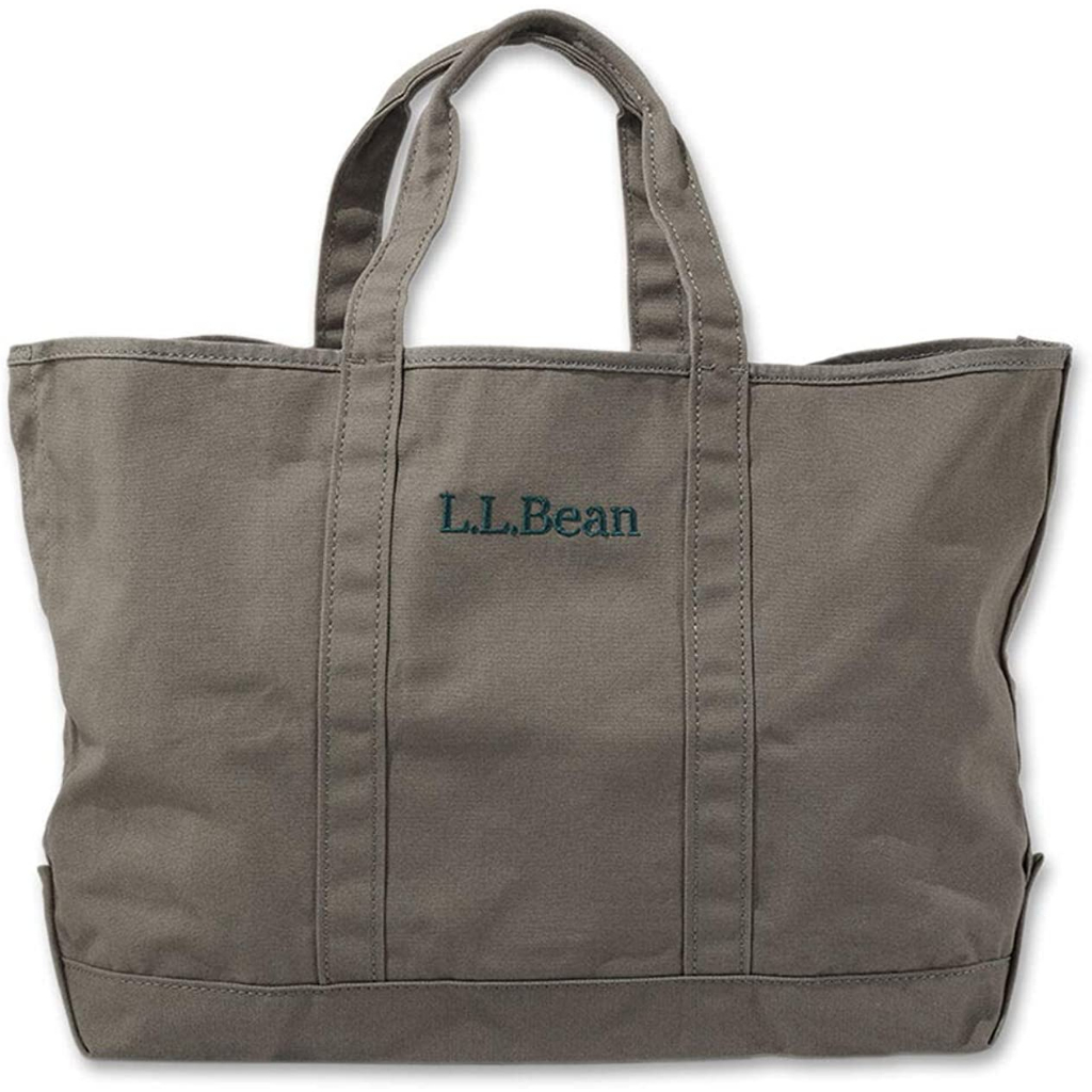 Direct from Japan] L.L.Bean Grocery Tote Bag 100% Cotton Large