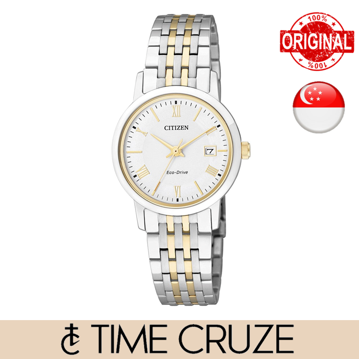 Citizen eco drive women's two tone cheap
