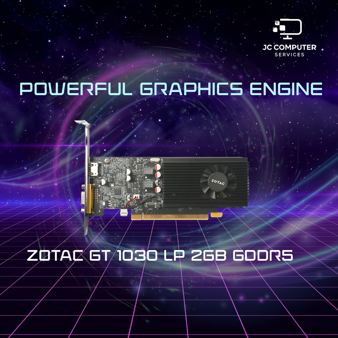 ZOTAC GT 1030 LP 2GB GDDR5 Graphic Card Shopee Singapore