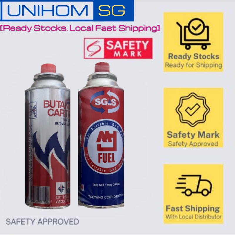 UnihomSG [ReadyStock] (Pack of 3) Golden Fuji/SGAS Butane Fuel