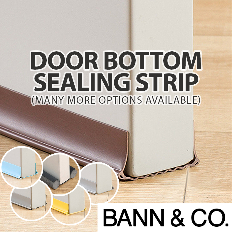 Door Bottom Gap Sealing Strip / Door Seal (Flexible, Customisable