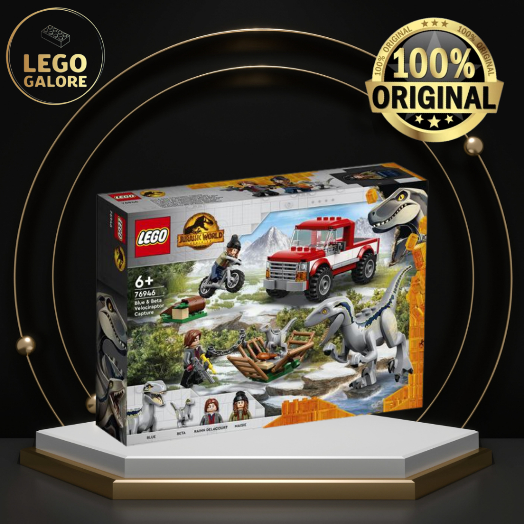 [Lego Galore] LEGO Jurassic World 76946 Blue & Beta Velociraptor ...
