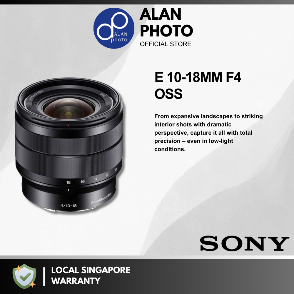 SONY E10-18mm F4 OSS