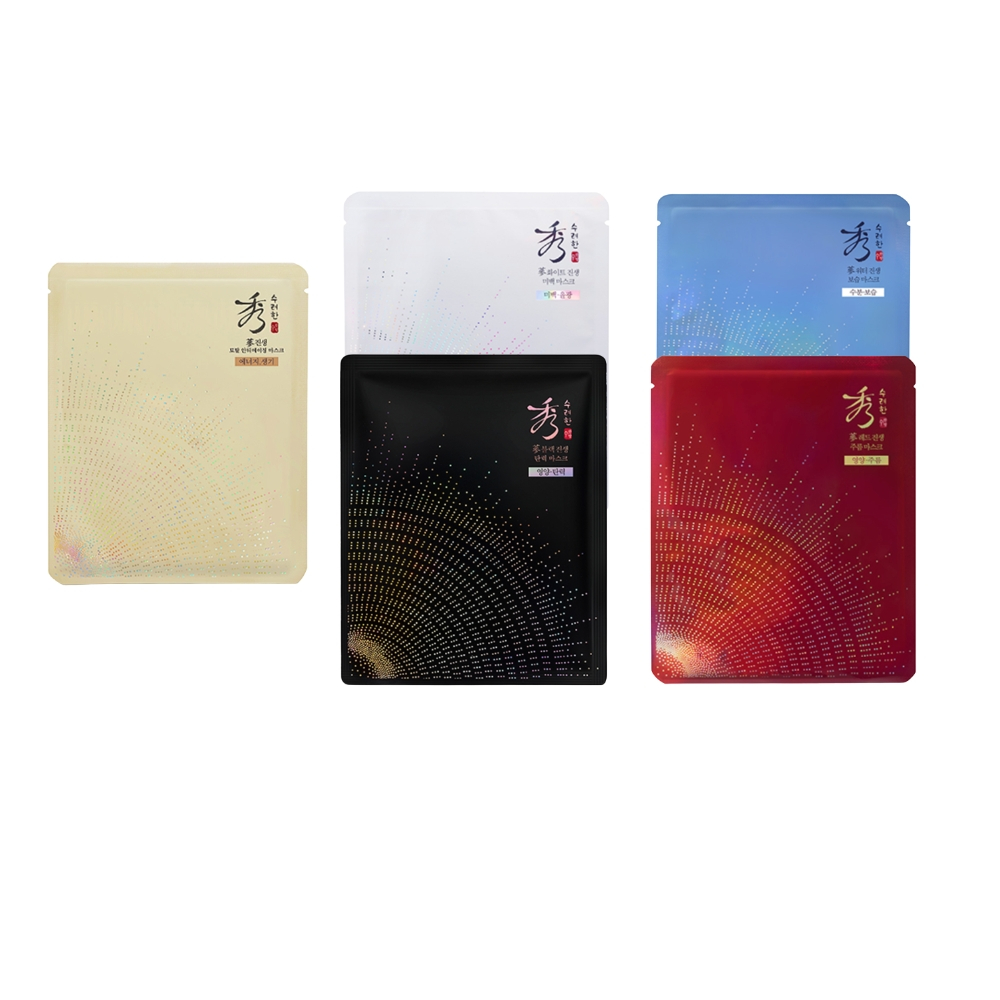 Sooryehan Sooryehan Ginseng Firming Translucent Whitening Hyaluronic Acid Moisturizing Mask