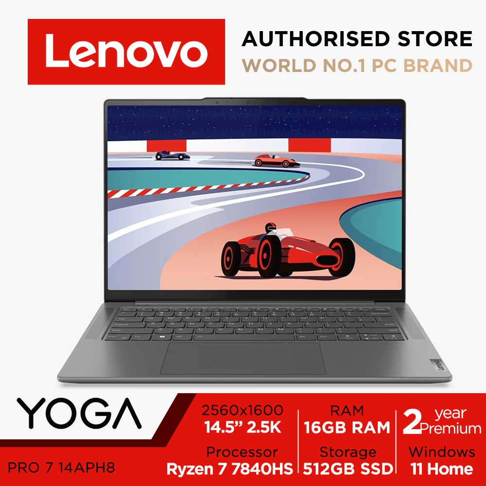 Lenovo Yoga Pro 7 14APH8 82Y8002HSB 14.5" 2.5K Ryzen 7 7840HS