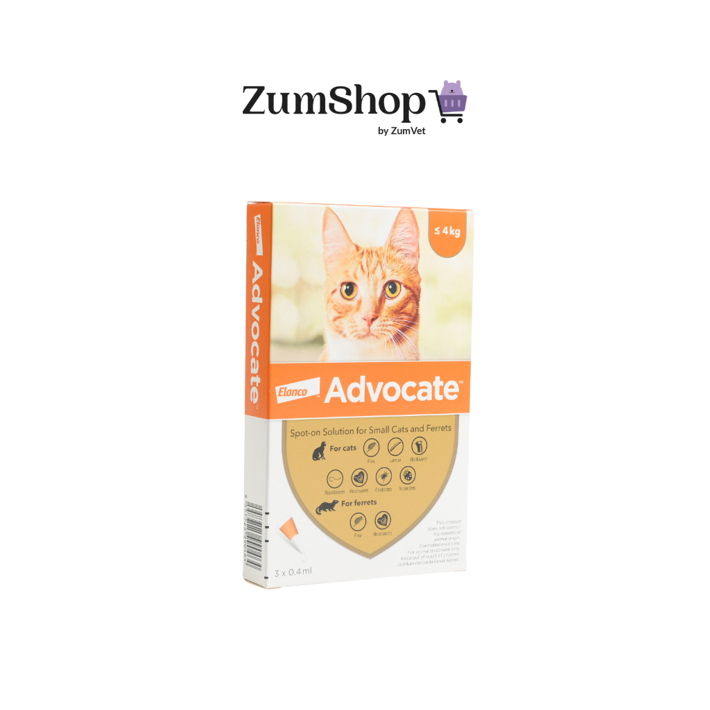 [SG stock] Advocate for Cats (Flea/Parasite Preventative) (under 4kg