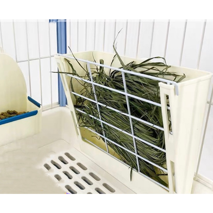 [SG Stock]Cage hanging hay feeder rack/holder for small animals ...