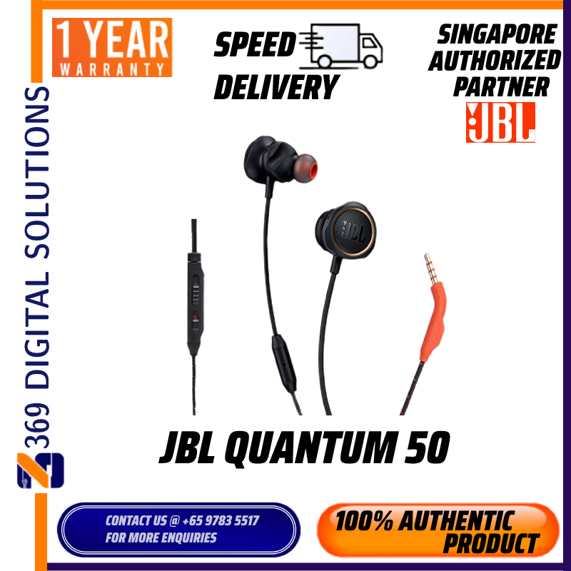 JBL Quantum 50 Earphones(1yr warranty) Shopee Singapore