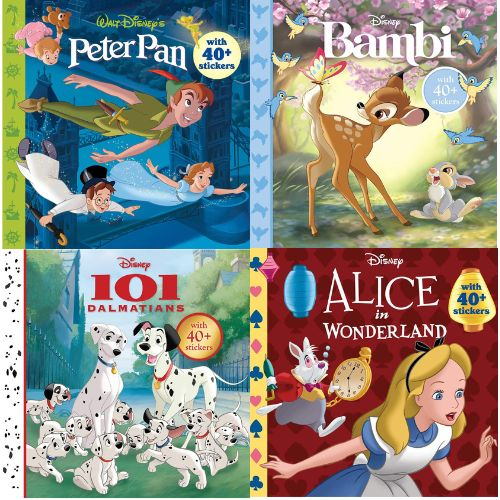 Disney: Peter Pan/101 Dalmatians/Bambi/Alice in Wonderland (Studiofun ...