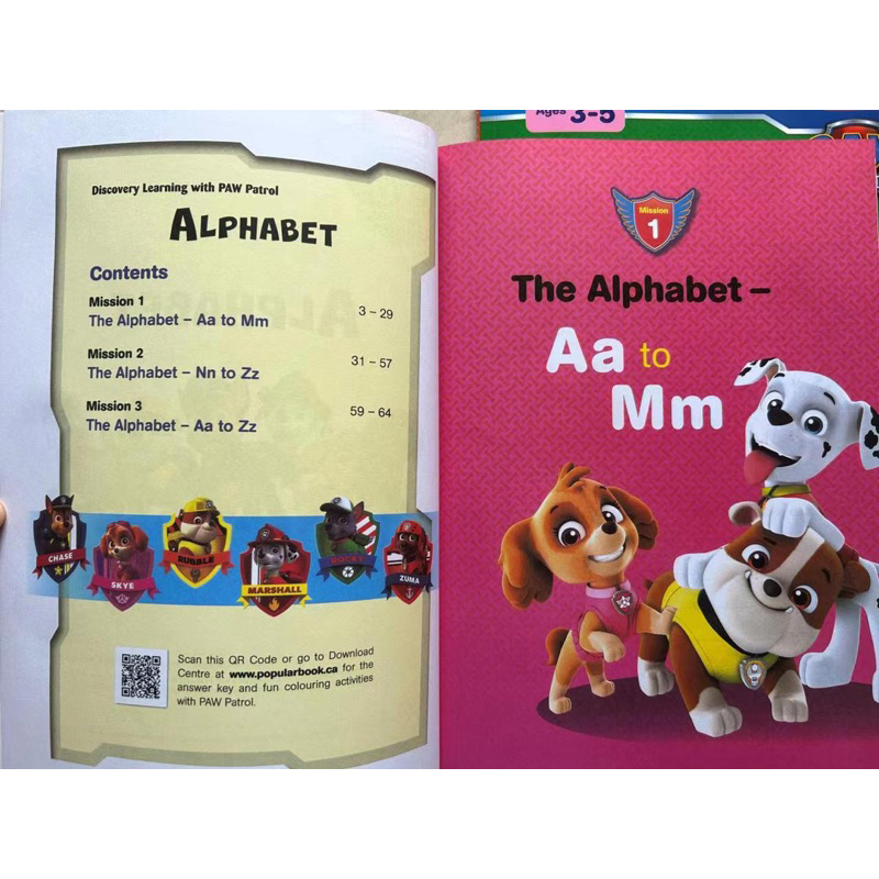 Discovering Learning with Paw Patrol Alphabet & Phonics and Spelling ...