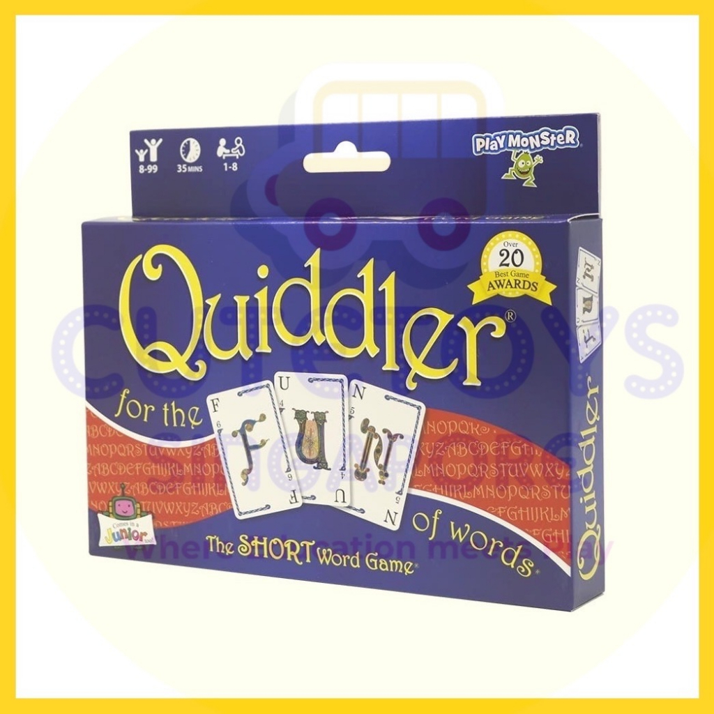 [SG] Quiddler Short Word Card Game Shopee Singapore