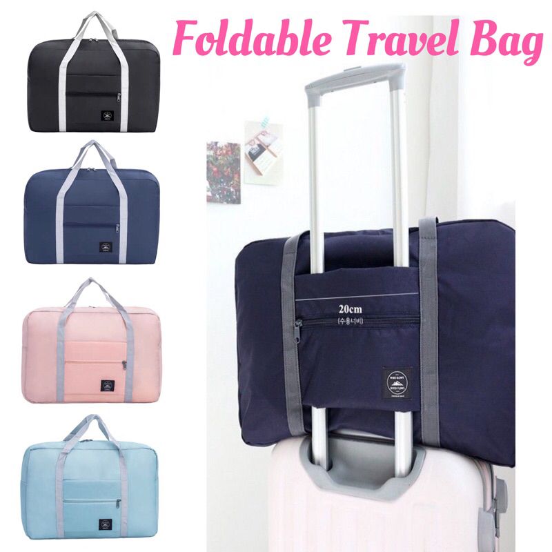 [SG Seller] Foldable Travel Bag Hand Carry Luggage Duffle Bag Travel