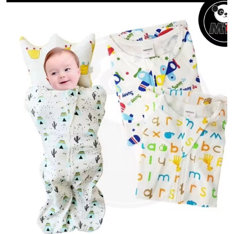 Baby Instant Swaddle with dual zip (SG stock) Shopee Singapore