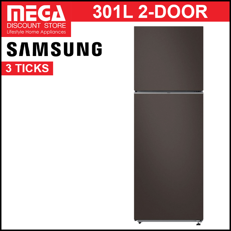 SAMSUNG RT31CB5644C2SS 301L 2DOOR FRIDGE Shopee Singapore