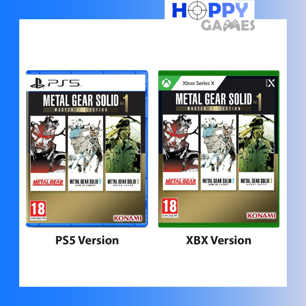 PS5 XBX Metal Gear Solid Master Collection Vol. 1 Playstation 5 Xbox ...