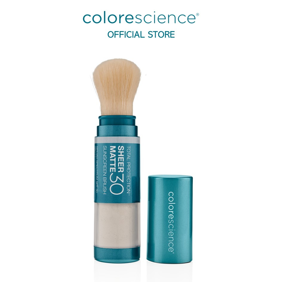 Colorescience Sheer Matte Sunscreen SPF 30 Brush (4.3g) Untinted