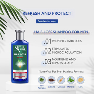 NaturVital Hair Loss Shampoo / Conditioner, 300ml (7 Types) | Shopee ...