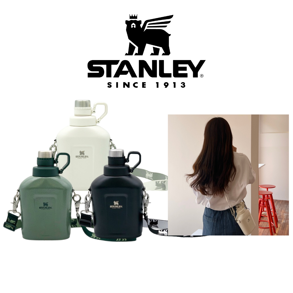 [Stanley] Legendary Classic Canteen 1L / Fashion Item / Cream, Hammertone  Green, Black