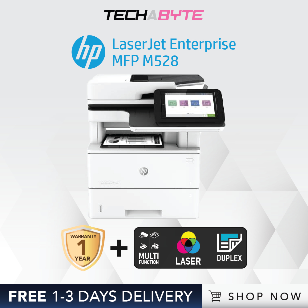 HP LaserJet Enterprise MFP M528dn Printer | Shopee Singapore