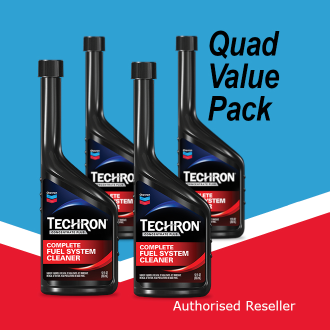 Caltex Techron® Concentrate Plus (4 Bottles x 355ml) Petrol Complete