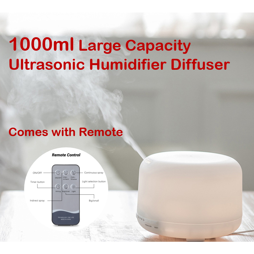 [Local Stock]Large Capacity 1000ml Aromatherapy Cool Mist Diffuser Air ...