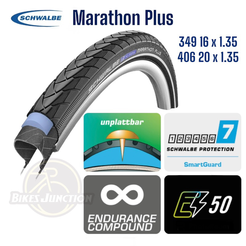 Schwalbe marathon best sale 20 inch