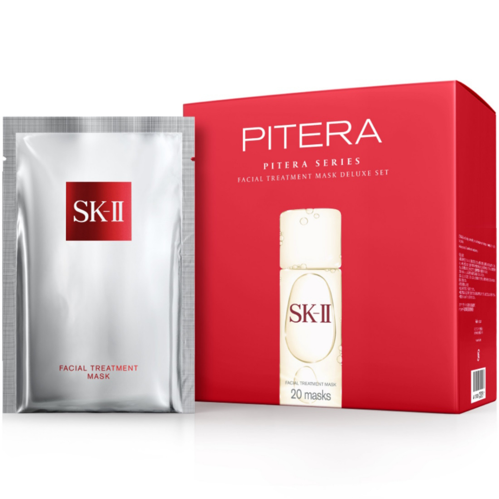 SKII FACIAL TREATMENT MASK DELUXE SET (10PCS X 2) BEAUTY LANGUAGE