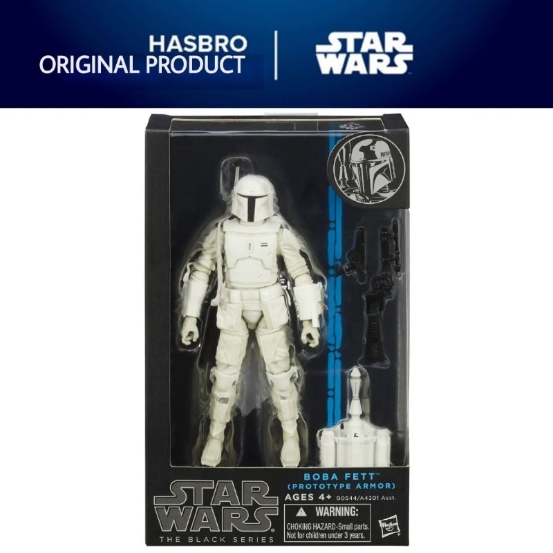 Boba fett white black series sale