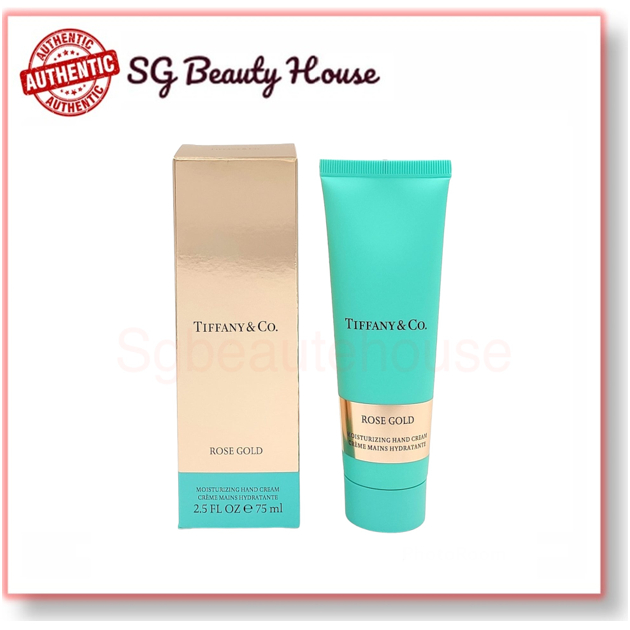 TIFFANY & CO. ROSE GOLD MOISTURIZING HAND CREAM 75ML | Shopee