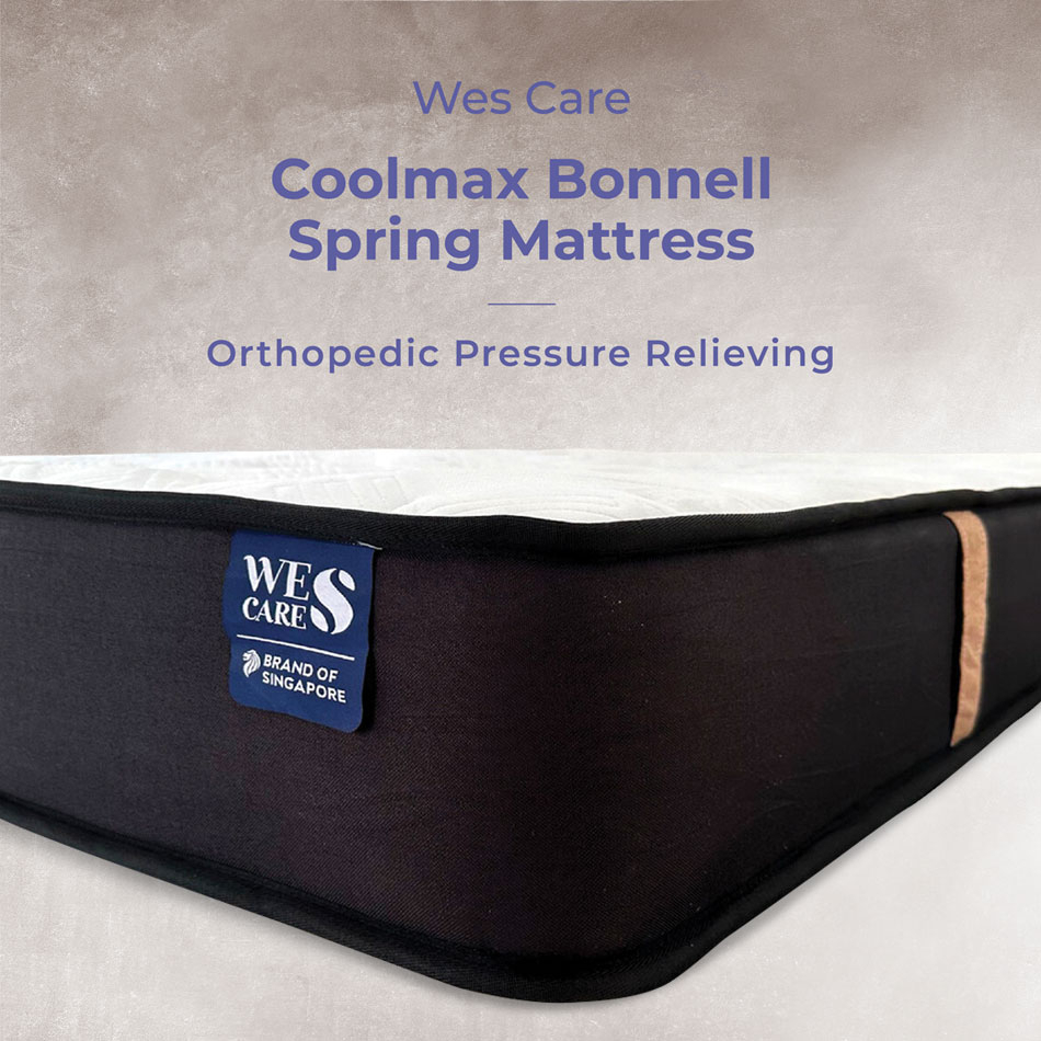 Wes Cares 9' CoolMax® Mattress Bonnell Spring Orthopedic Pressure