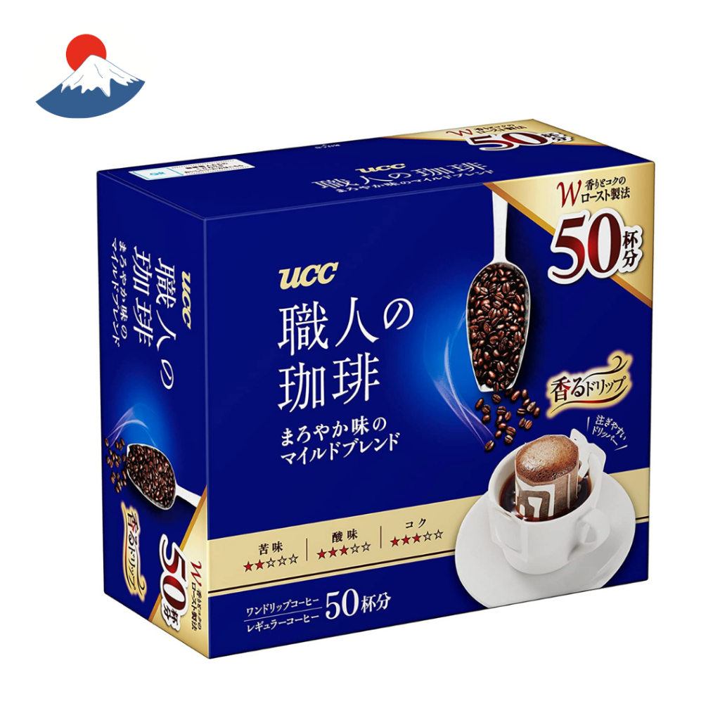【direct from japan】UCC Craftsman's coffee drip coffee mild blend 50