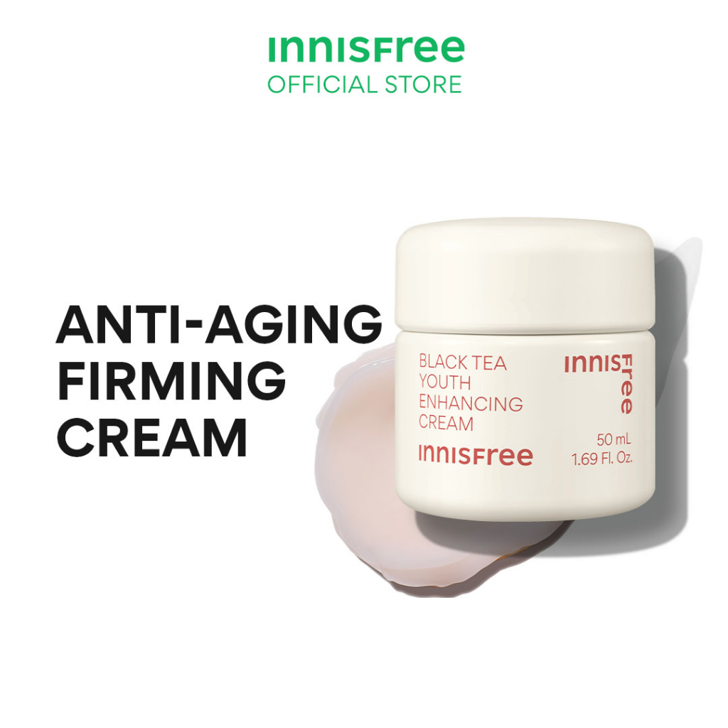 INNISFREE Black Tea Youth Enhancing Cream 50ml Shopee Singapore