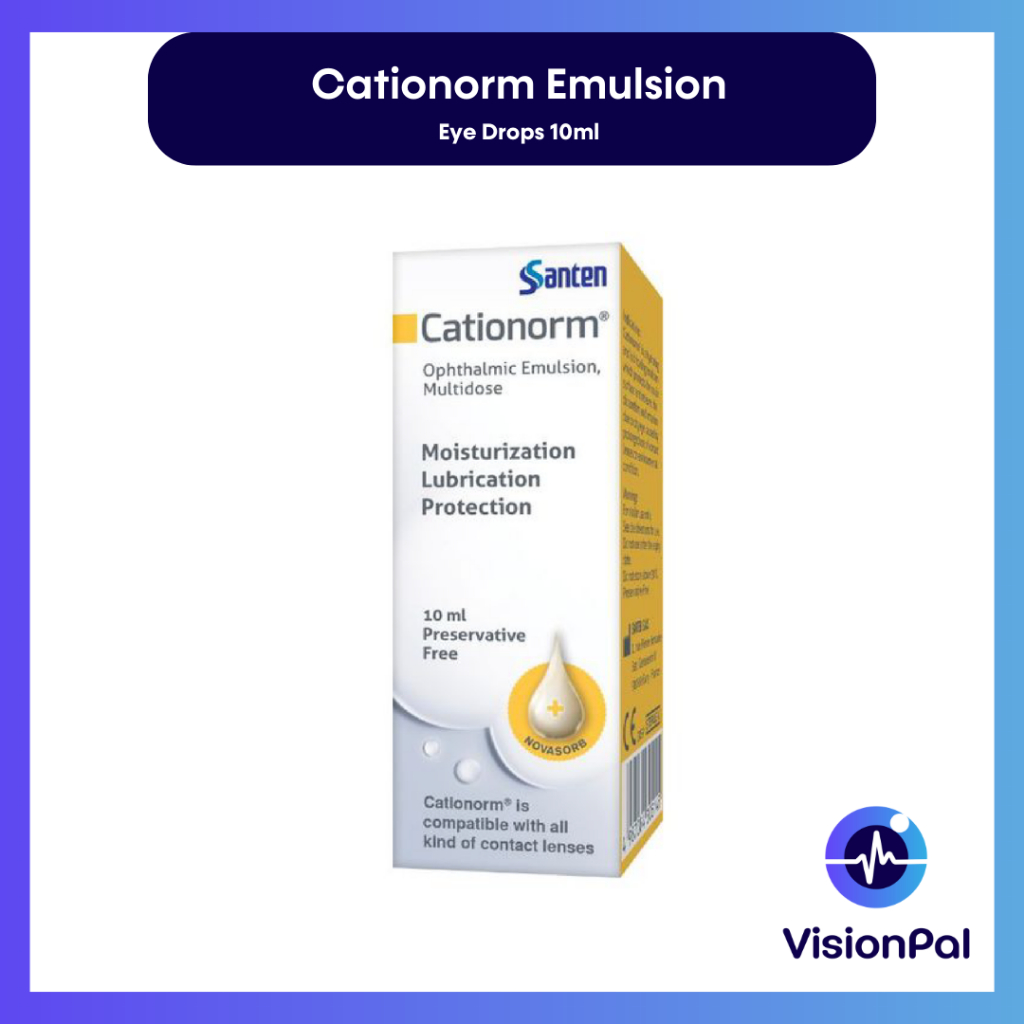 Cationorm Emulsion Eye Drop 10ml Shopee Singapore
