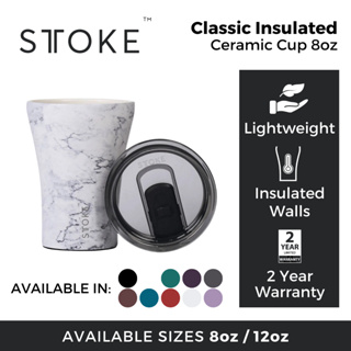 STTOKE™ 8oz Ceramic Reusable Cup - Blush Rose – Slow Pour Supply