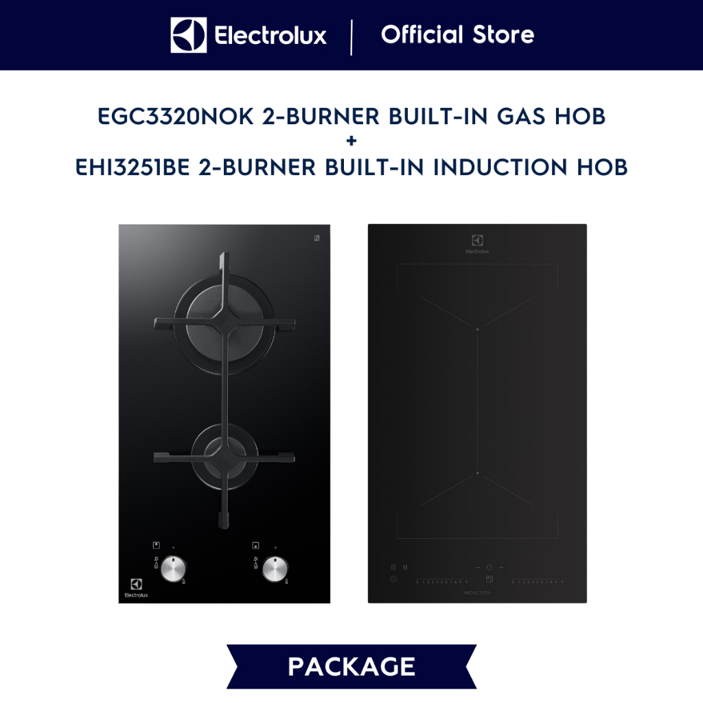 [Package] Electrolux EHI3251BE 2Burner Builtin Induction Hob