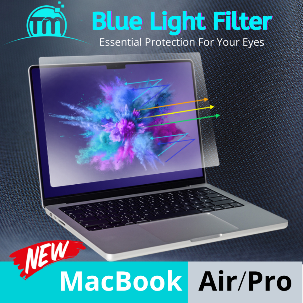 Blue Light Screen Protector for MacBook Air & Pro