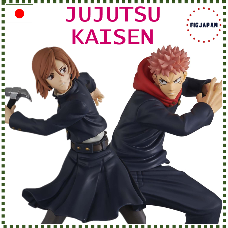 Direct From Japan 】Jujutsu Kaisen Nobara Kugisaki & Yuji Itadori Figure ...