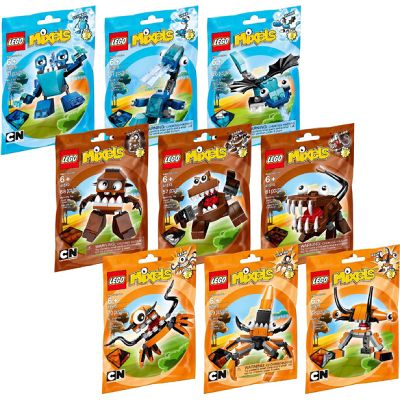 Lego Mixels Series 2 Set Of 9 Packs 41509 To 41517 Shopee Singapore