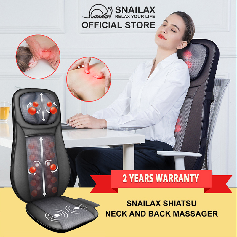 SNAILAX SL233 Neck & Back Shiatsu Massager