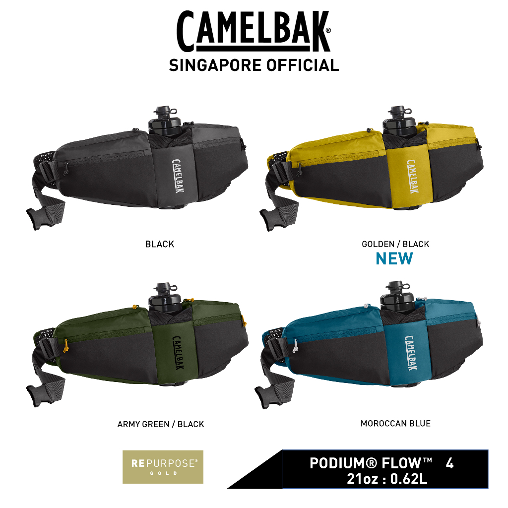 Camelbak Podium Flow 4 Cycling hip belt bag with Podium dirt cycling ...