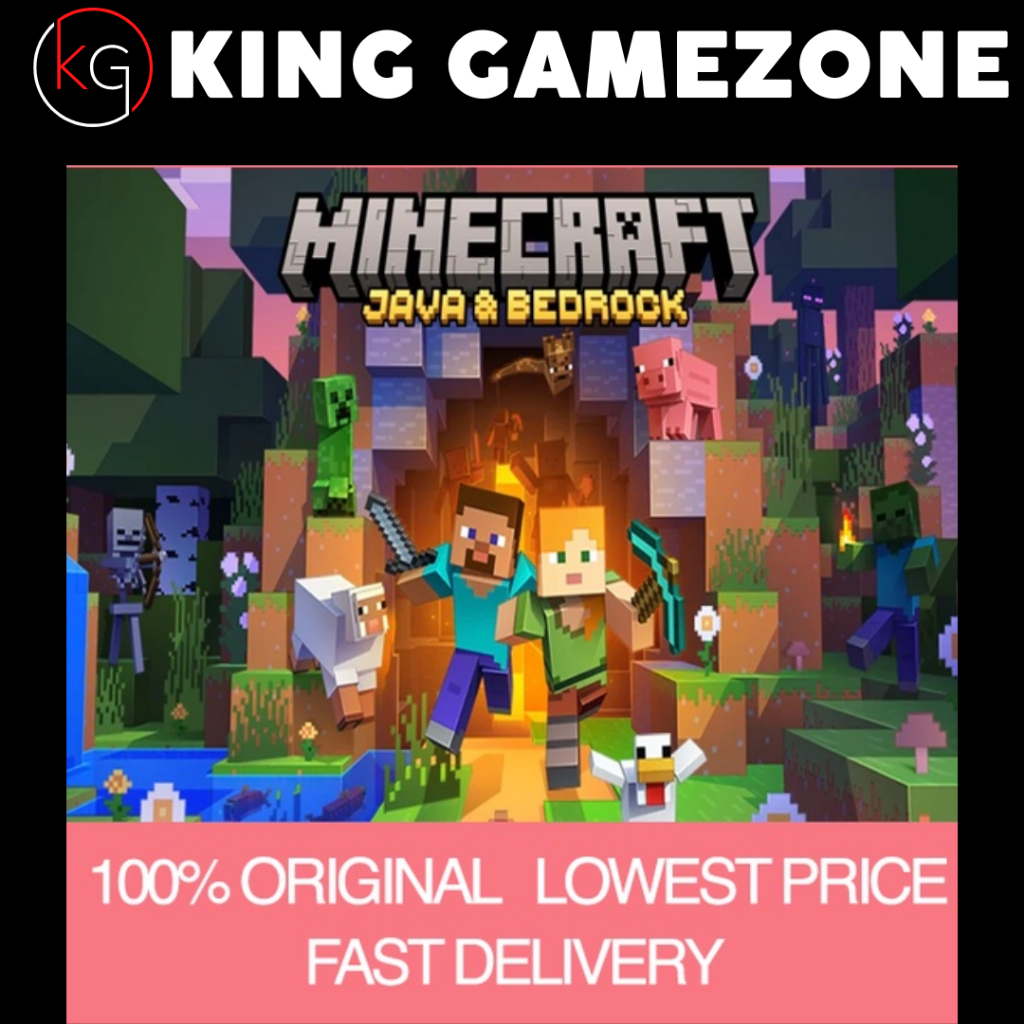 [Original] Minecraft JAVA & Bedrock Edition For PC | 100% Original ...