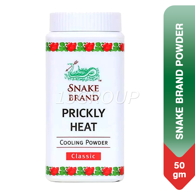 Snake Brand Powder Prickly Heat Classic Relaxing, 50g Shopee Singapore