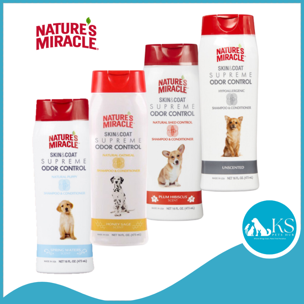 Nature's Miracle Skin & Coat Supreme Odor Control Shampoo & Conditioner