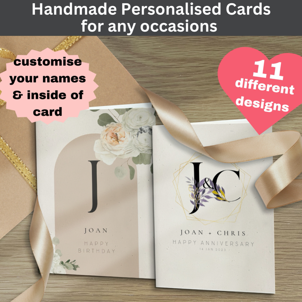 SG Personalised Happy Birthday, Thank You, Farewell, Congrats, Anniversary, Valentine's Day, get