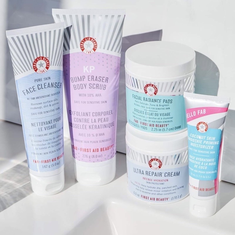 First Aid Beauty FAB Coconut Water / Ultra Repair / Niacinamide Eye